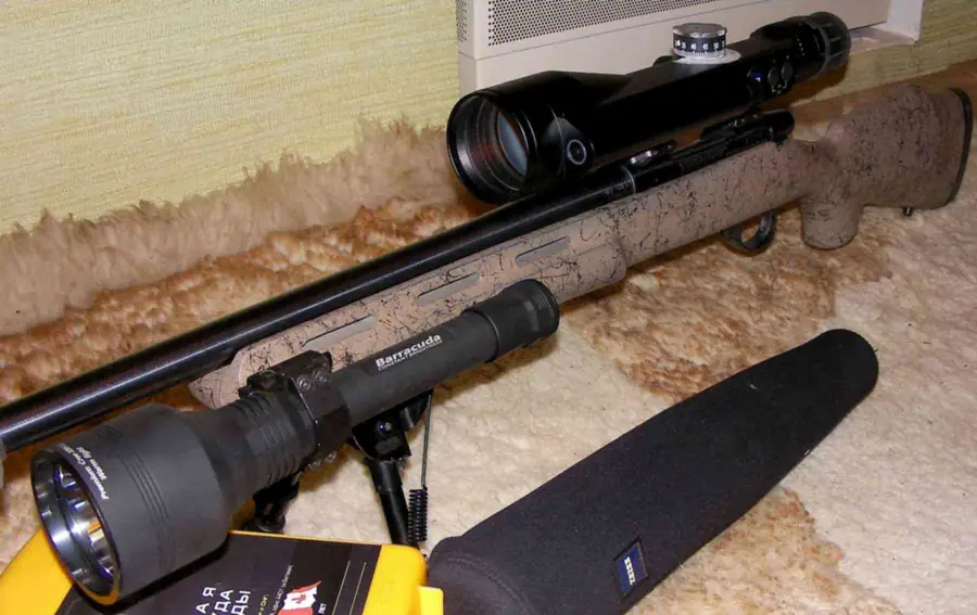 Поисковый и подствольный фонарь Armytek Barracuda: особенности, тесты на охоте и…