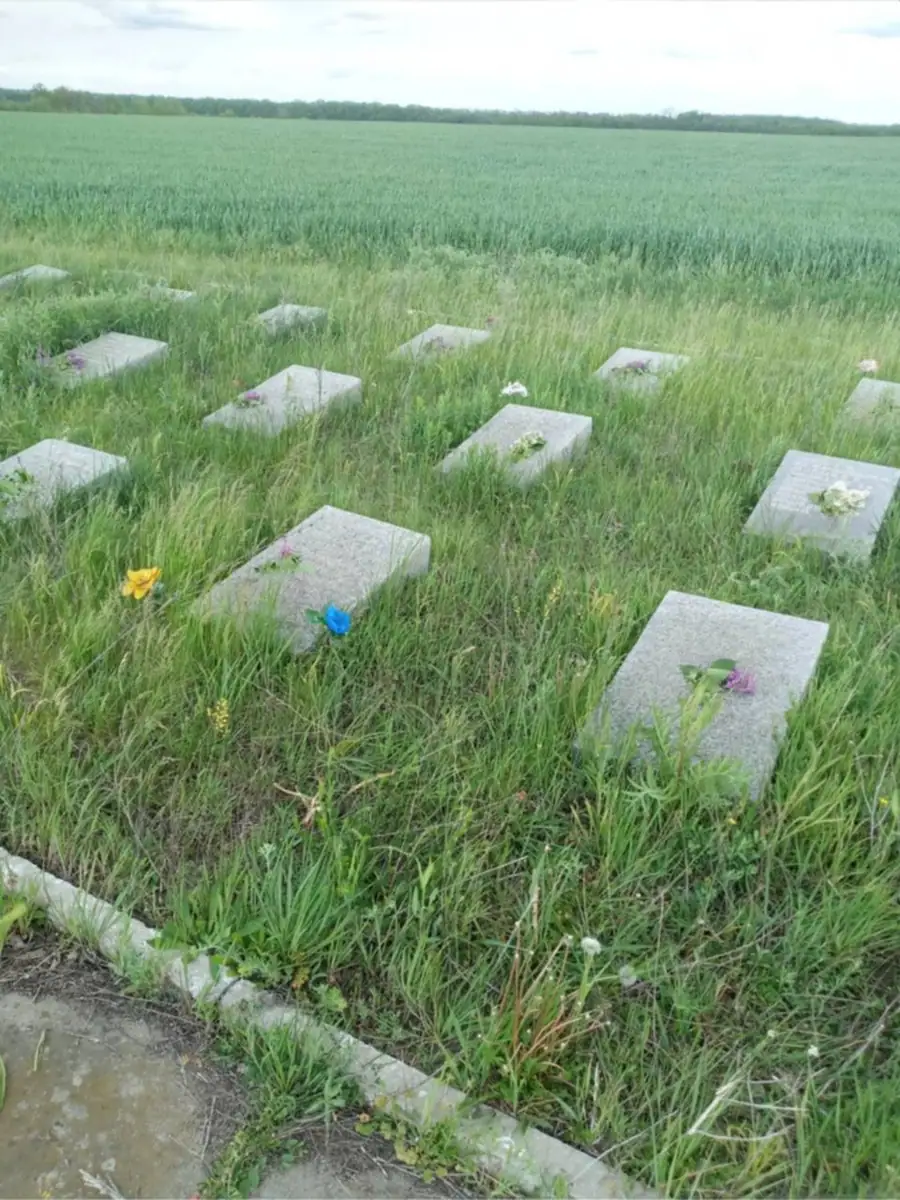Воинские захоронения и памятники Никопольского плацдарма в степи