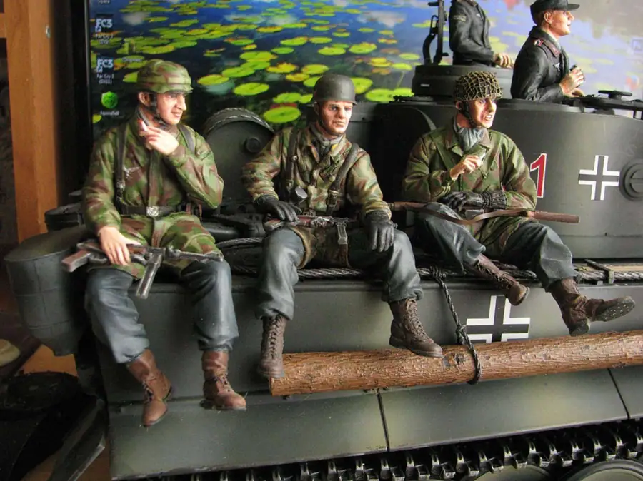Создание военно-исторической миниатюры в масштабе 1/16