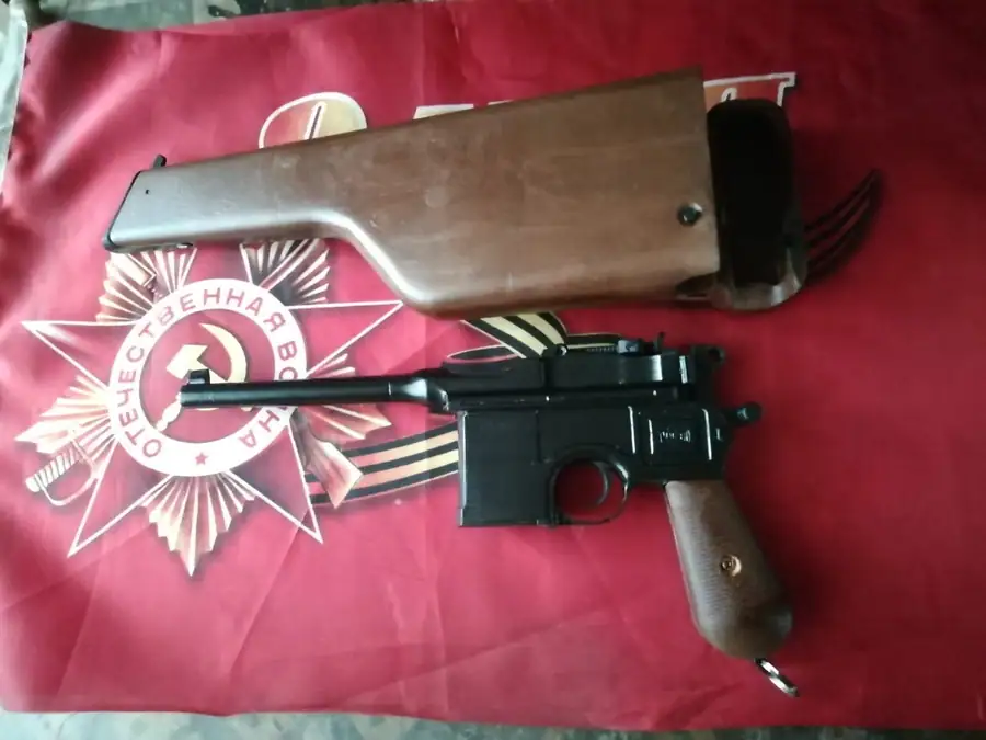 3D-моделирование пистолета Mauser C96 и пластиковые реплики