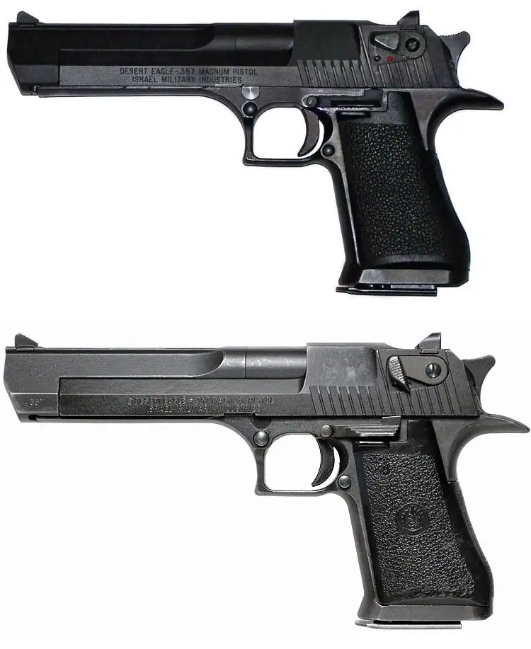 Производство цельнофрезерованных макетов пистолета Desert Eagle: конструктив, деактивация…