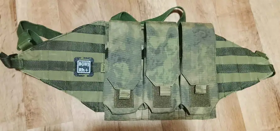 Модернизация классического нагрудника Chicom Type 56 под интерфейс PALS/MOLLE