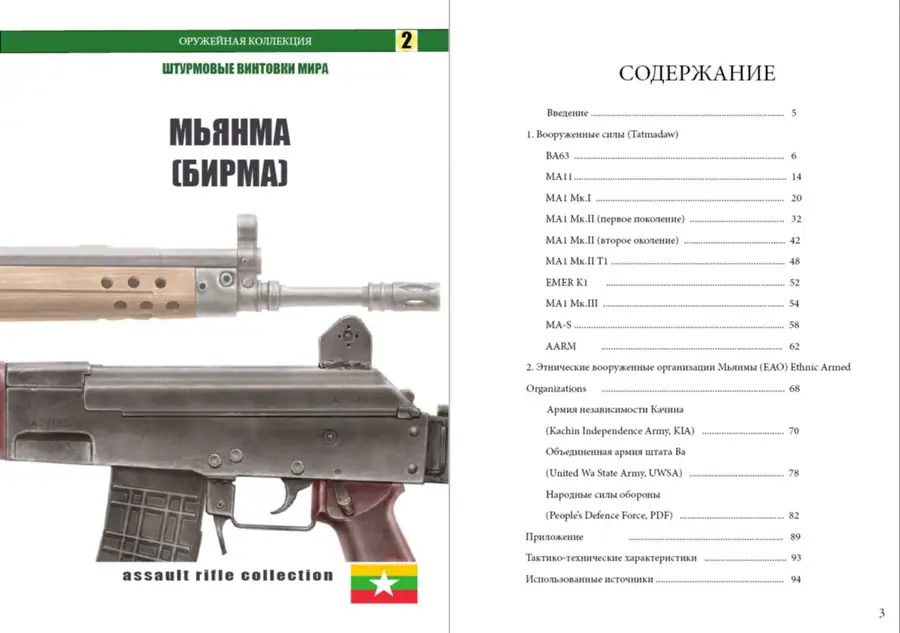 Иллюстрированная серия справочников по автоматам и штурмовым винтовкам мира