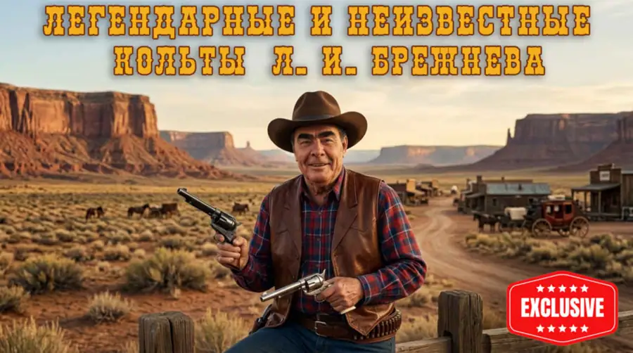 Револьверы Colt Леонида Брежнева: история четырех подарочных образцов