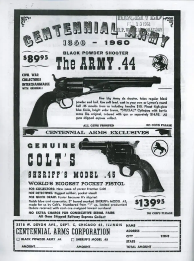 Револьвер Centennial Arms 1960 New Model Army: история первых бельгийских реплик Кольта