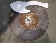 Изготовление ножа из полотна механической пилы: свойства стали и практика