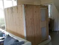Самодельная электрокаменка для компактной сауны на базе бытовых грилей