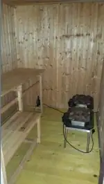Самодельная электрокаменка для компактной сауны на базе бытовых грилей